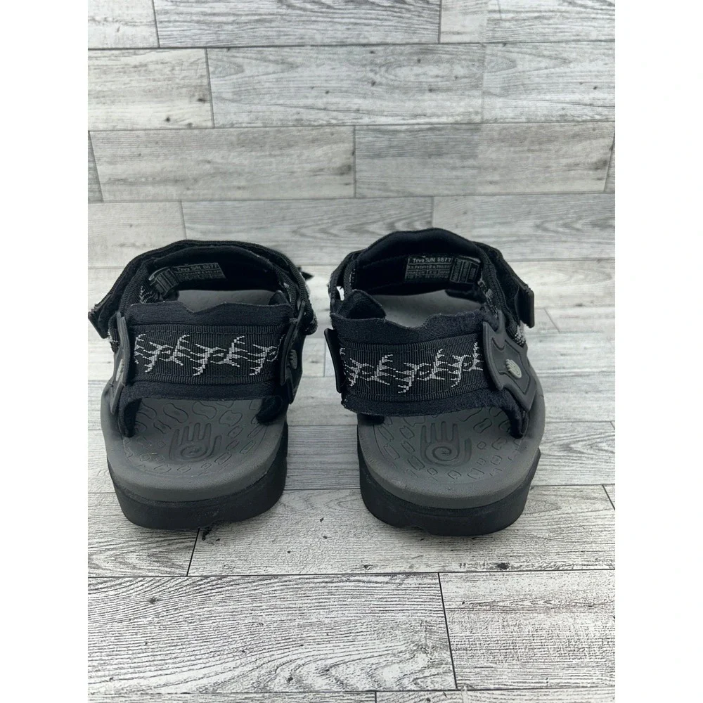 Teva Terra Fi 2 Men Black Grey Hiking Sport Sandals 6677 Size 10